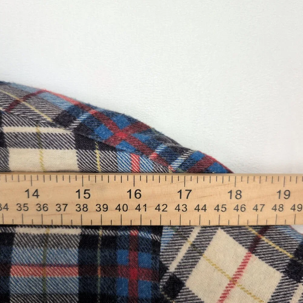 Fieldmaster Quilted Lined Plaid‎ Shacket Jacket Women's M